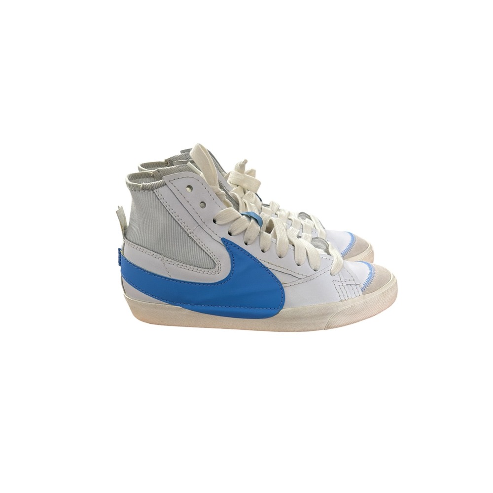 Nike‎ Blazer Mid 77 Jumbo White University Blue Sail Men's Shoes Size 13